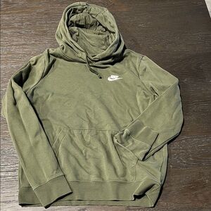 Nike Men's Forest Green Hoodie